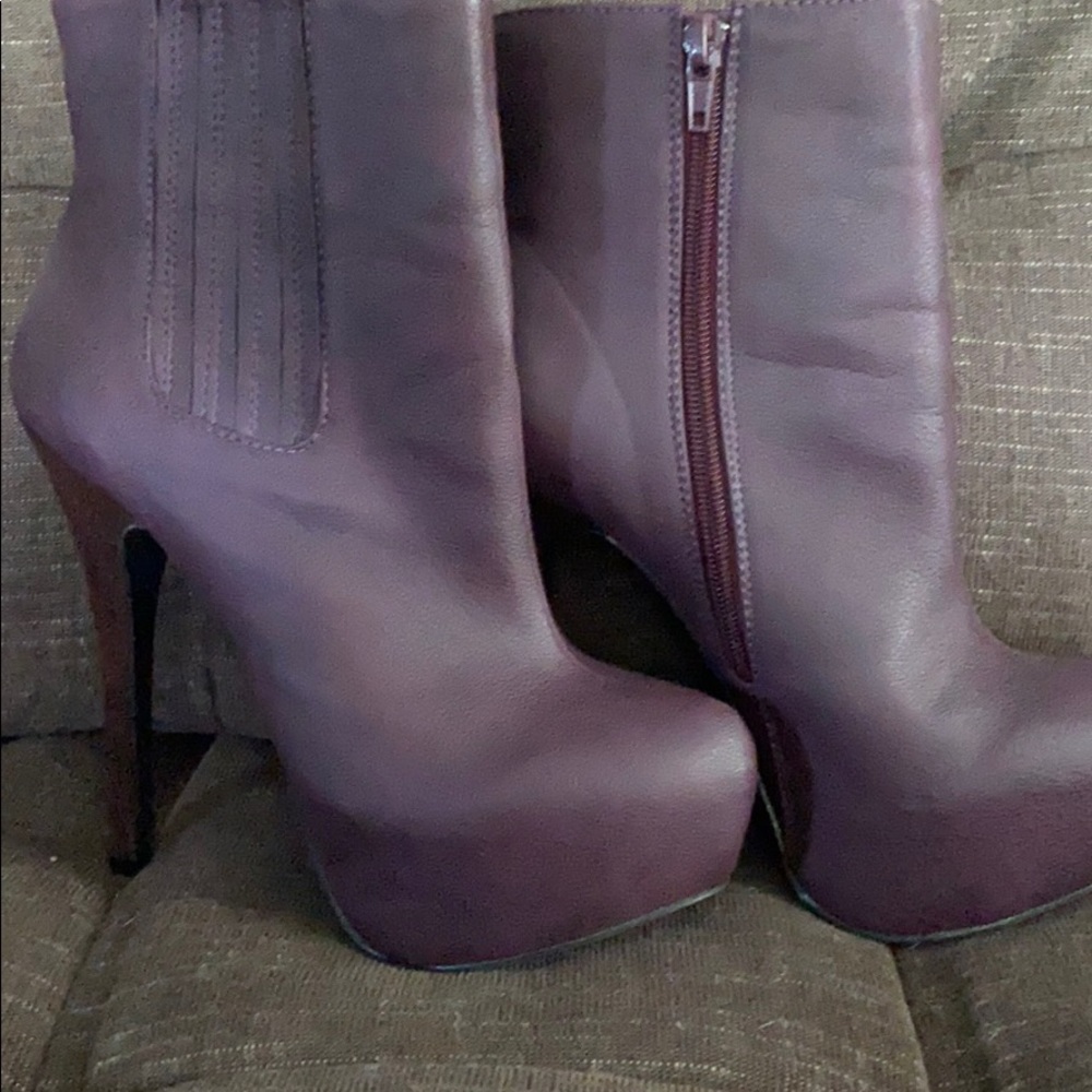 Platform booties